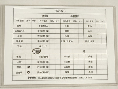 平和屋着物■道行コート 間道 正絹 逸品 AAAN0456bw