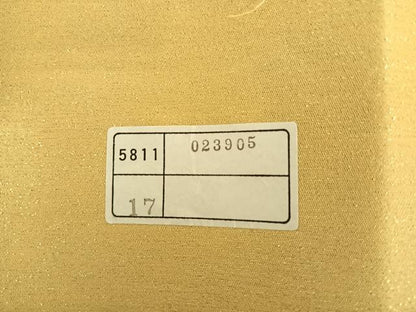 平和屋着物◎西陣　六通柄袋帯　芝文　金糸　証紙付き　正絹　逸品　DAAL3551cd