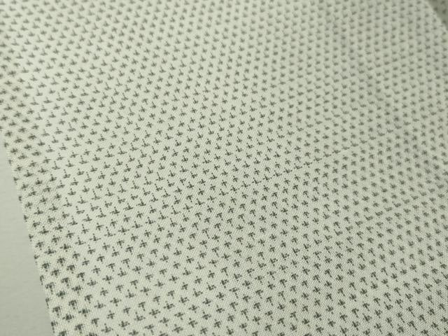 平和屋本店■極上　夏物　本場大島紬　夏大島　白大島　蚊絣　ますいわ屋扱い　逸品　DZAA3159kh5