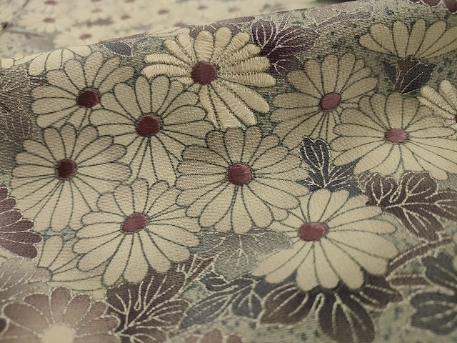 平和屋着物■豪華黒留袖 刺繍 銀彩 正絹 逸品 AAAN8629jd