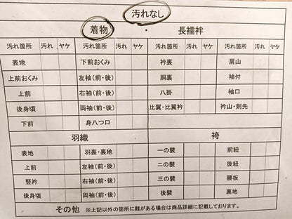 平和屋着物■上質な小紋　手描き　尾長鳥花文　正絹　逸品　未使用　BAAN0690gt