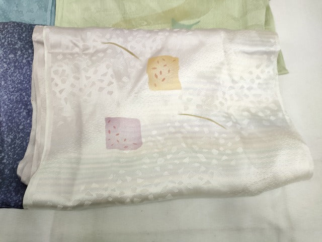 平和屋着物★和装小物 上質な帯揚げ 10枚セット 逸品 AAAO5785ps