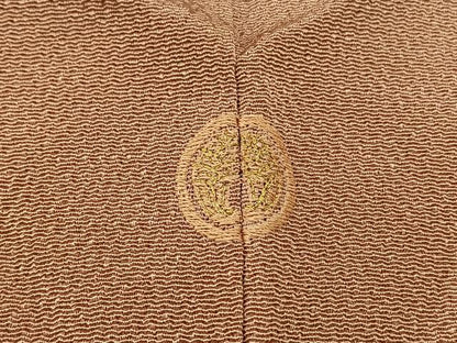 平和屋着物■豪華色留袖 総刺繍 貝桶吹き寄せ文 金糸 鬼しぼ縮緬 正絹 逸品 BAAQ7844yt