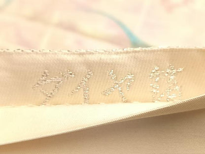 平和屋着物◎六通柄袋帯 幻想錦文 ダイヤ箔 正絹 逸品 BAAQ4077du