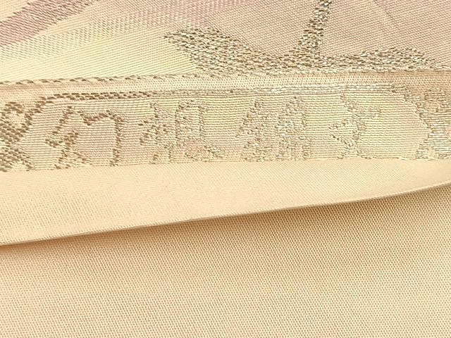 平和屋着物◎六通柄袋帯 幻想錦文 ダイヤ箔 正絹 逸品 BAAQ4077du