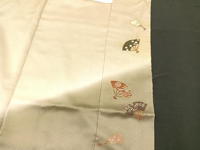 平和屋着物■豪華色留袖　束ね熨斗誰が袖花文　暈し染め　金彩　三越扱い　正絹　逸品　BAAQ7387hv