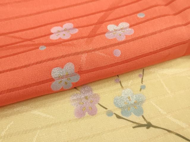 平和屋本店＊夏物 和装小物 帯締め・帯揚げセット 逸品 未使用 CXAA0338s5