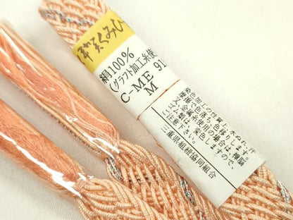平和屋本店＊夏物 和装小物 帯締め・帯揚げセット 逸品 未使用 CXAA0338s5