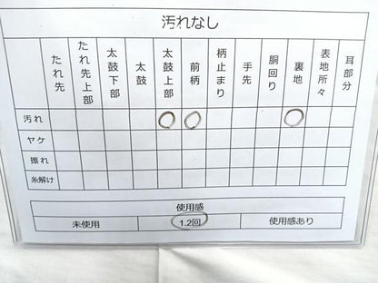 平和屋着物◎六通柄袋帯　唐織　花蝶丸文　金銀糸　正絹　逸品　BAAR2917cm