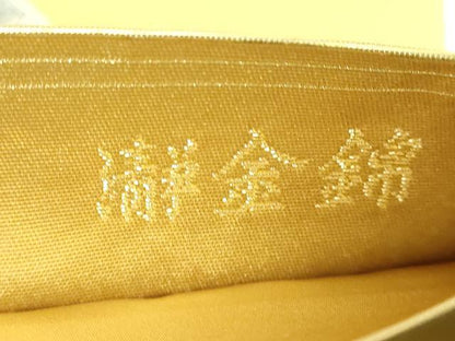 平和屋着物●西陣 長嶋成織物 ながしま帯 太鼓柄袋帯 唐織 異国陶器文 本金箔 瀞金錦 正絹 逸品 DAAP1631ic