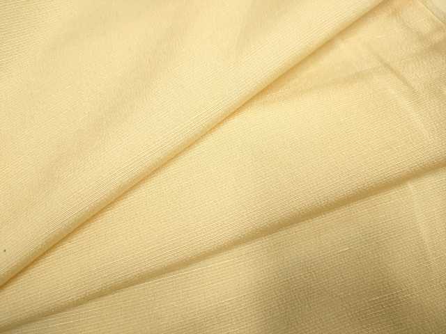 平和屋着物▽上質な色無地 単衣 蜂蜜色 正絹 逸品 DAAP7481du