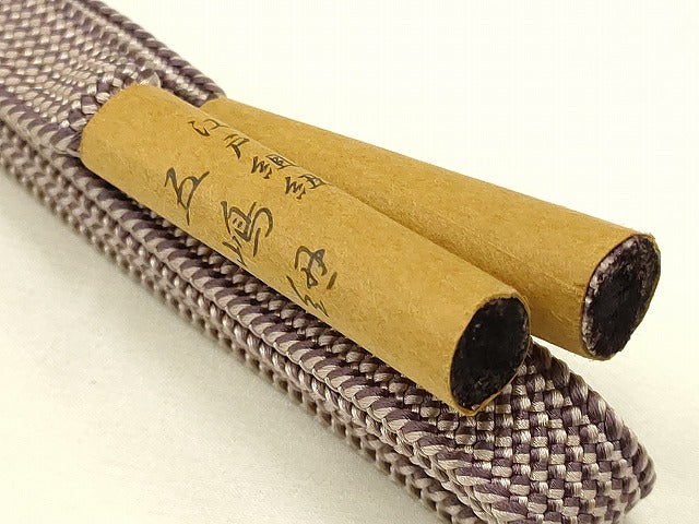 平和屋着物●無形文化財　江戸組紐　五嶋紐　帯締め　平組　逸品　新品　AAAS2725ay