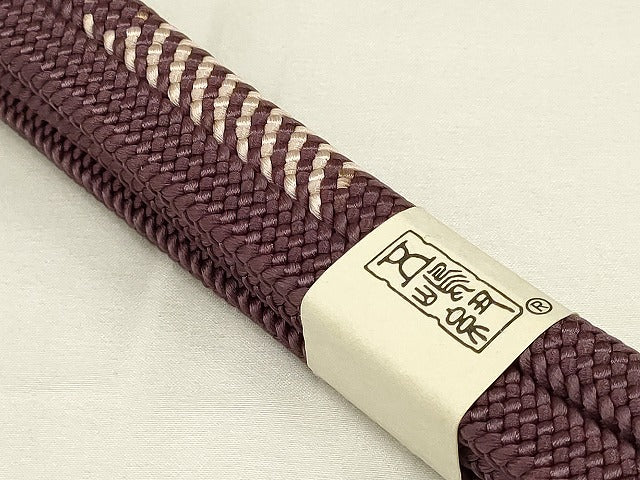 平和屋着物●無形文化財　江戸組紐　五嶋紐　帯締め　逸品　新品　AAAS2727ay