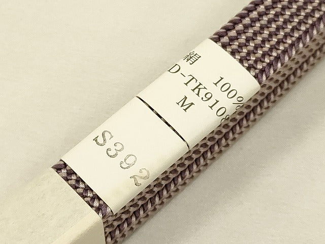 平和屋着物●無形文化財　江戸組紐　五嶋紐　帯締め　平組　逸品　新品　AAAS2725ay
