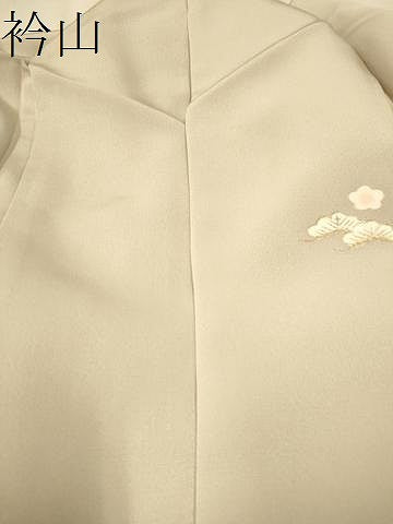 平和屋着物●銀座きしや　訪問着　駒刺繍　源氏香花文　金彩　正絹　逸品　CAAR1274hy