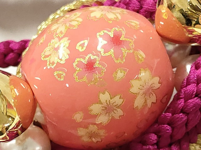 平和屋着物●和装小物 振袖用帯締め 装飾 パール ストーン 飾り玉 あわじ玉 金糸 逸品 AAAS2843ay