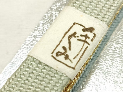 平和屋着物●和装小物 上質な帯締め 高麗組 綾出し 暈し 金糸 箱付き 逸品 未使用 AAAS2862ay