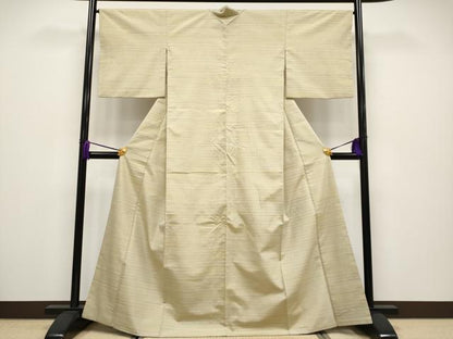 平和屋本店●極上 紅花紬 米沢 逸品 CYAA1998s5