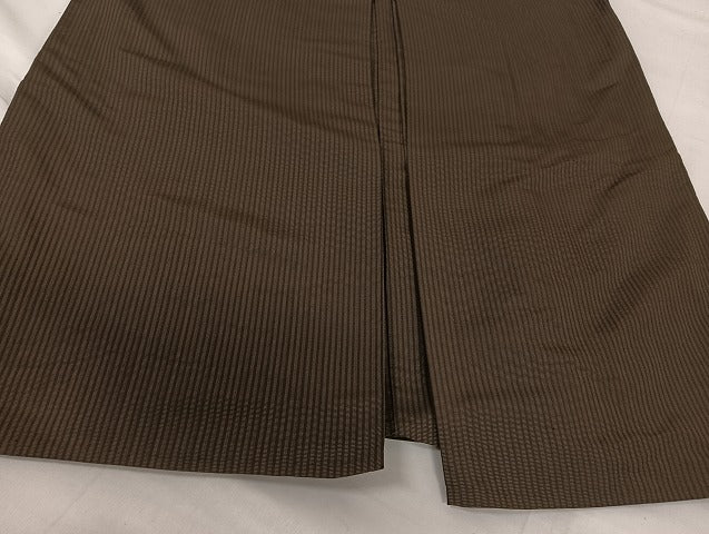 平和屋着物●男性 行灯袴 縞 正絹 逸品 AAAT0526zg