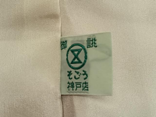 平和屋着物●上質な色無地 赤香色 そごう百貨店扱い 正絹 逸品 未使用 CAAQ5706ua