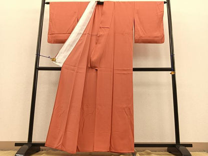 平和屋着物▽江戸小紋 単衣 鮫小紋柄 正絹 逸品 未使用 BAAS8317hv