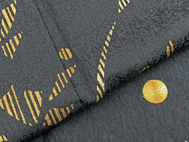 平和屋着物▽訪問着 単衣 駒刺繍 流水花文 暈し染め 金銀彩 正絹 逸品 BAAS8321hv