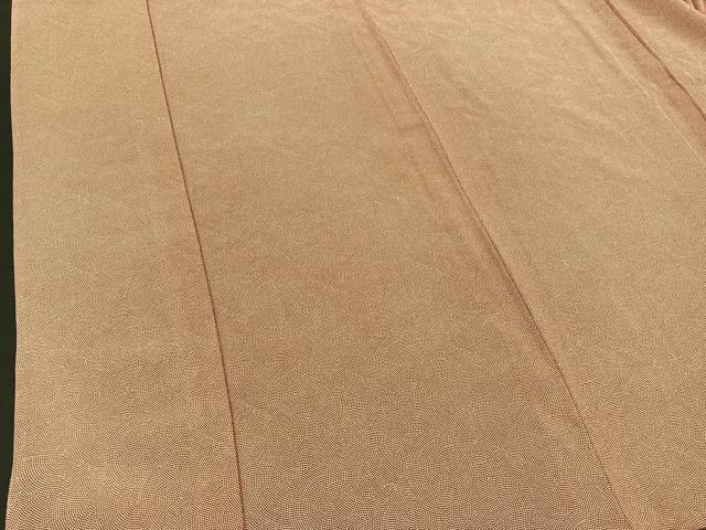 平和屋着物▽江戸小紋 単衣 鮫小紋柄 正絹 逸品 BAAS8355hv