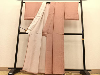 平和屋着物▽江戸小紋 単衣 鮫小紋柄 正絹 逸品 BAAS8355hv