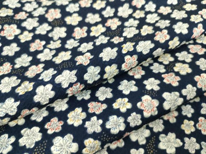 平和屋着物▽上質な小紋 単衣 舞花文 正絹 逸品 DAAQ4508az