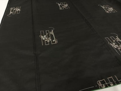 平和屋着物●本場大島紬 ９マルキ 地空 桜源氏香 正絹 逸品 未使用 AAAT9384np