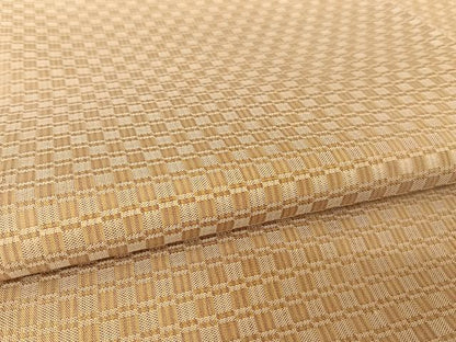 平和屋着物●山下八百子 本場黄八丈 紬 正絹 逸品 AAAT9443np