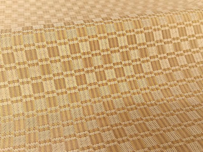 平和屋着物●山下八百子 本場黄八丈 紬 正絹 逸品 AAAT9443np