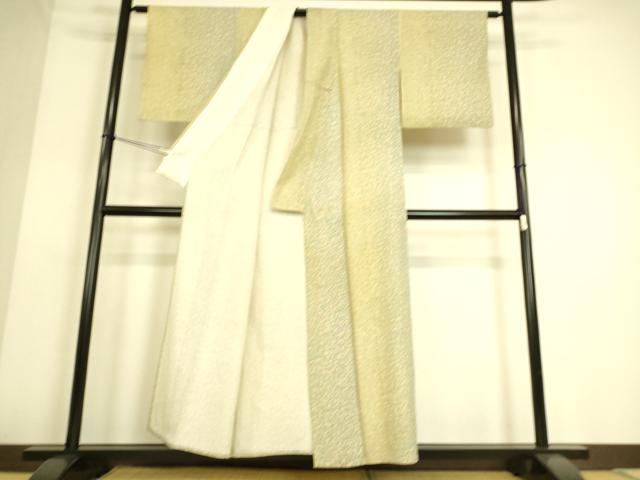 平和屋着物▽上質な小紋 単衣 霞丸文 正絹 逸品 DAAS0101az