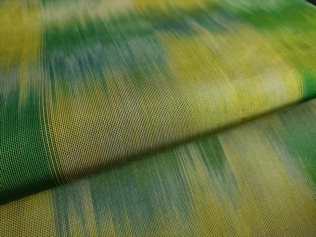 平和屋着物▽道行コート　二部式　スリーシーズン　春夏秋　塵除け　紗　霞文　正絹　逸品　DAAS0116az
