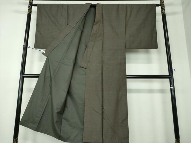 平和屋着物●男性　本場大島紬　アンサンブル　80亀甲　総詰め　正絹　逸品　DAAS3088ps