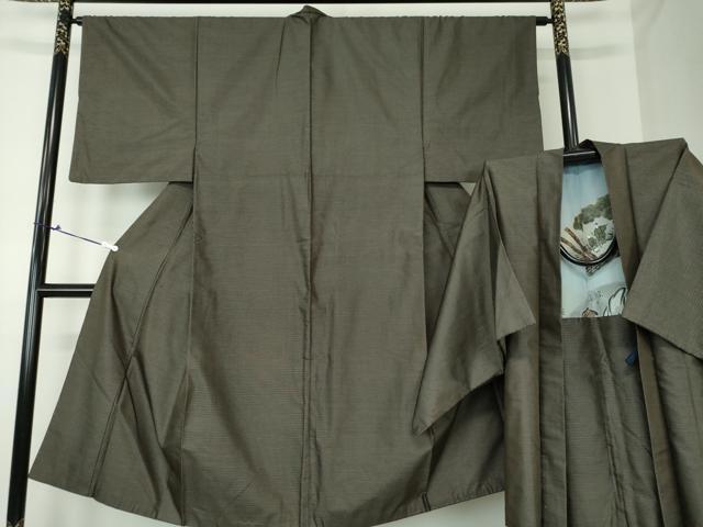 平和屋着物●男性　本場大島紬　アンサンブル　80亀甲　総詰め　正絹　逸品　DAAS3088ps