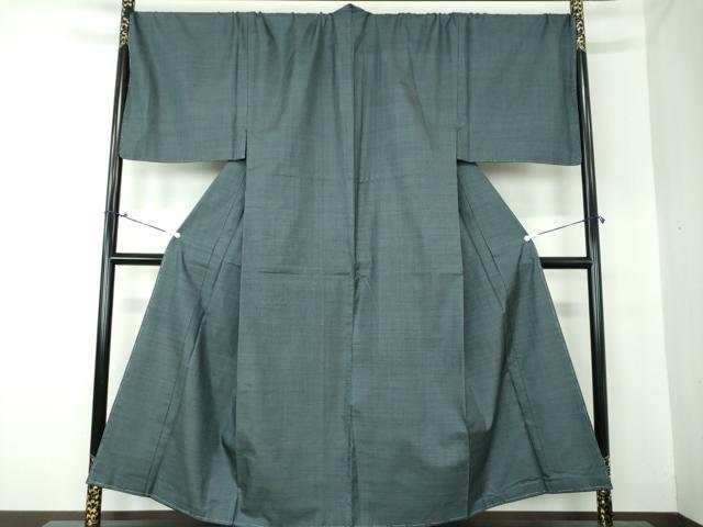 平和屋着物●男性 本場大島紬 アンサンブル キングサイズ 長羽織 100亀甲 総詰め 正絹 逸品 DAAS3087ps
