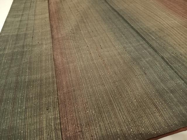 平和屋着物●上質な紬 霞文 正絹 逸品 AAAU0026np