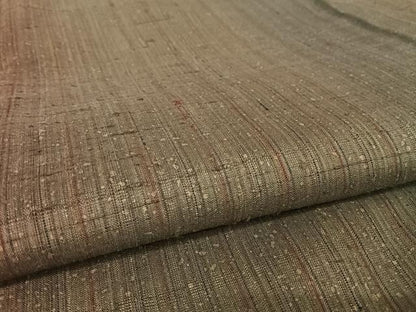 平和屋着物●上質な紬 霞文 正絹 逸品 AAAU0026np