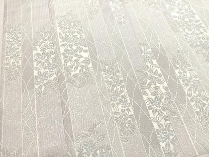 平和屋着物▽紬　単衣　花間道　洗える着物　BAAS8177yc