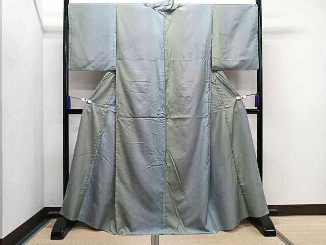 平和屋着物▽本場大島紬 単衣 縞 証紙付き 正絹 逸品 CAAS2441xi