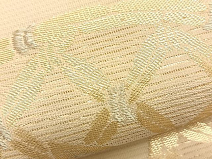 平和屋着物＊夏物 六通柄袋帯 籬楓文 金銀糸 正絹 逸品 BAAS9762du