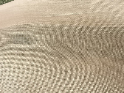 平和屋着物●白鷹お召 霞花文 正絹 逸品 AAAU0074np