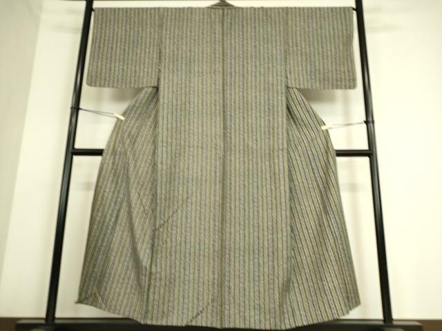 平和屋着物▽上質な小紋 単衣 花間道 正絹 逸品 DAAS0201az