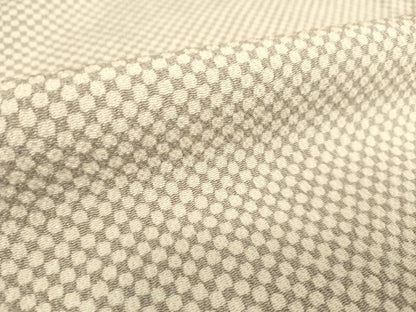 平和屋着物▽上質な小紋 単衣 丸文 鬼しぼ縮緬 正絹 逸品 DAAS0214az