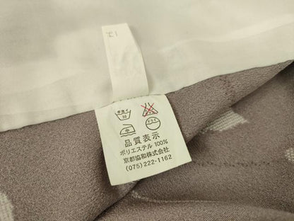 平和屋着物▽小紋 単衣 舞葉文 洗える着物 DAAS0227az