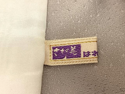 平和屋着物▽訪問着　単衣　鳳凰秋草文　暈し染め　金彩　さが美扱い　正絹　逸品　BAAS8188yc