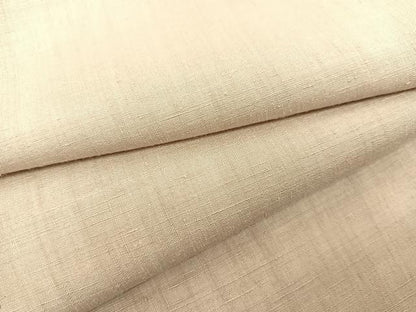 平和屋着物▽結城紬　単衣　霞文　正絹　逸品　BAAS8196yc