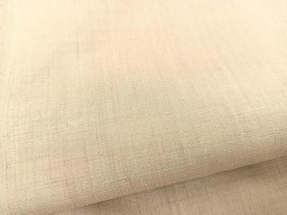 平和屋着物▽結城紬　単衣　霞文　正絹　逸品　BAAS8196yc