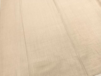 平和屋着物▽結城紬　単衣　霞文　正絹　逸品　BAAS8196yc